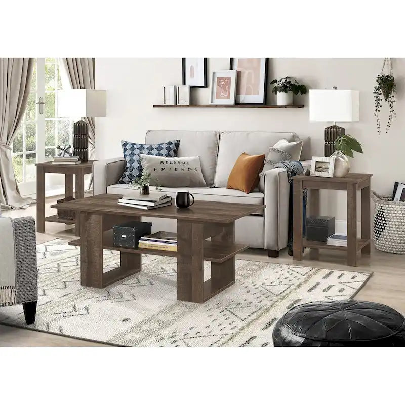 Beverly 3 pieces Coffee Table Set