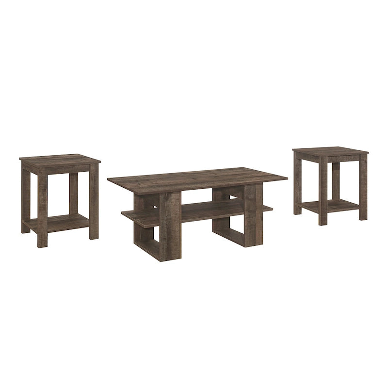 Beverly 3 pieces Coffee Table Set