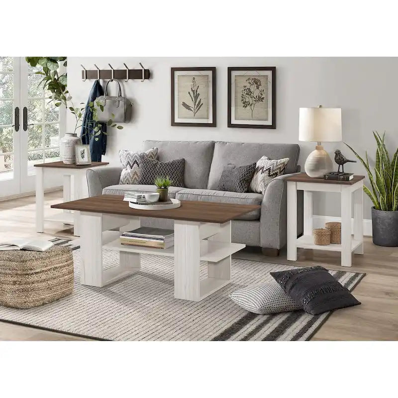 Beverly 3 pieces Coffee Table Set