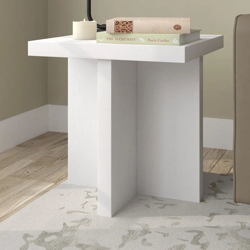 Elna 22 Wide Rectangular Side Table - 22 Wide