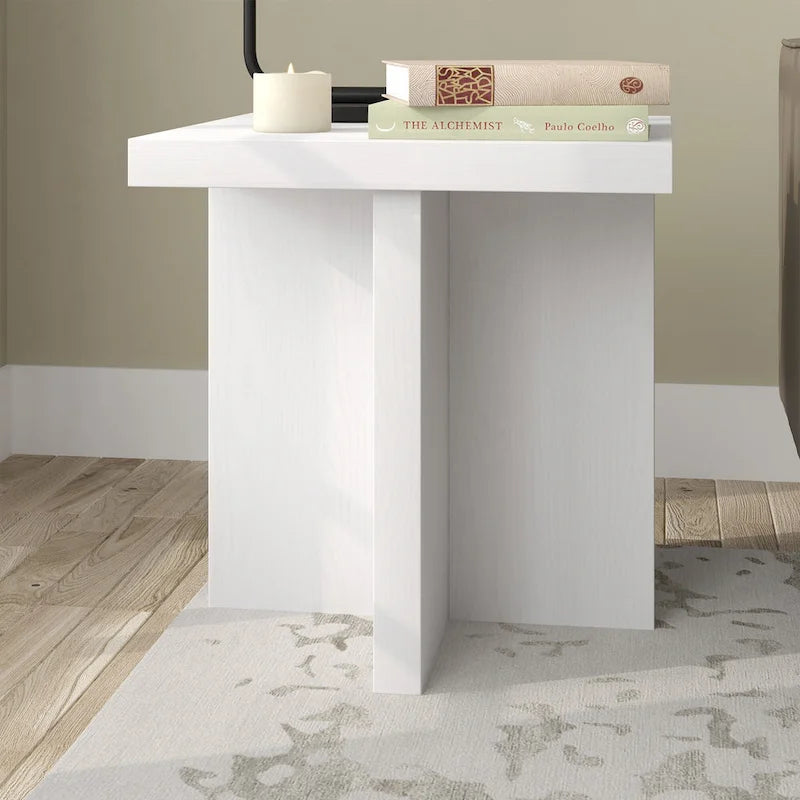 Elna 22 Wide Rectangular Side Table - 22 Wide