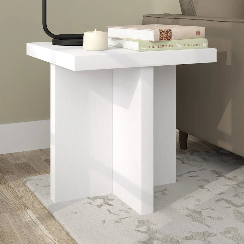Elna 22 Wide Rectangular Side Table - 22 Wide
