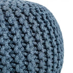 Asilah Indoor and Outdoor Round Pouf - 20X20X14