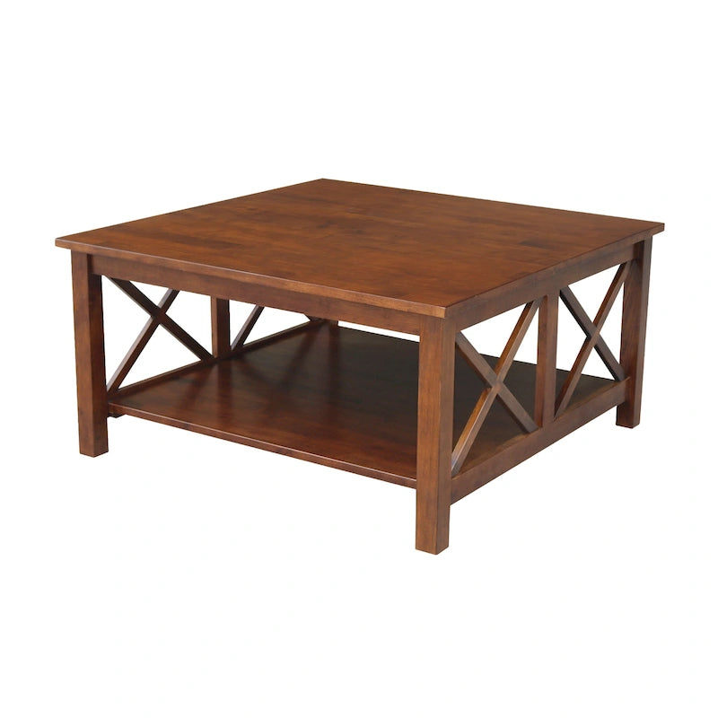 International Concepts Hampton Solid Wood Square Coffee Table - 36 x 36