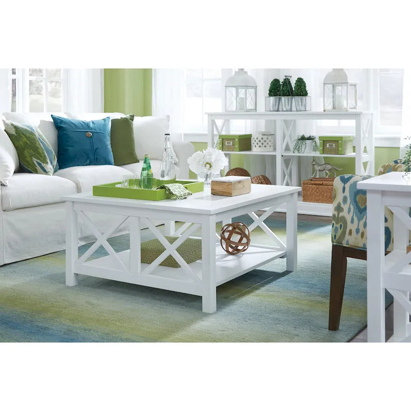 International Concepts Hampton Solid Wood Square Coffee Table - 36 x 36