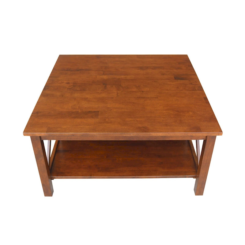 International Concepts Hampton Solid Wood Square Coffee Table - 36 x 36