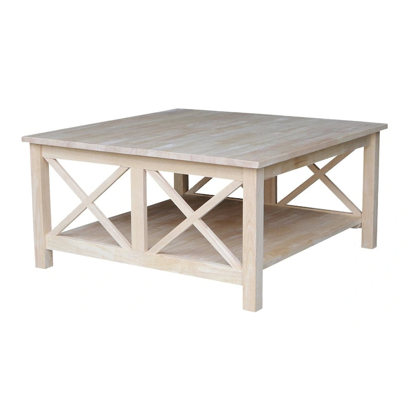 International Concepts Hampton Solid Wood Square Coffee Table - 36 x 36