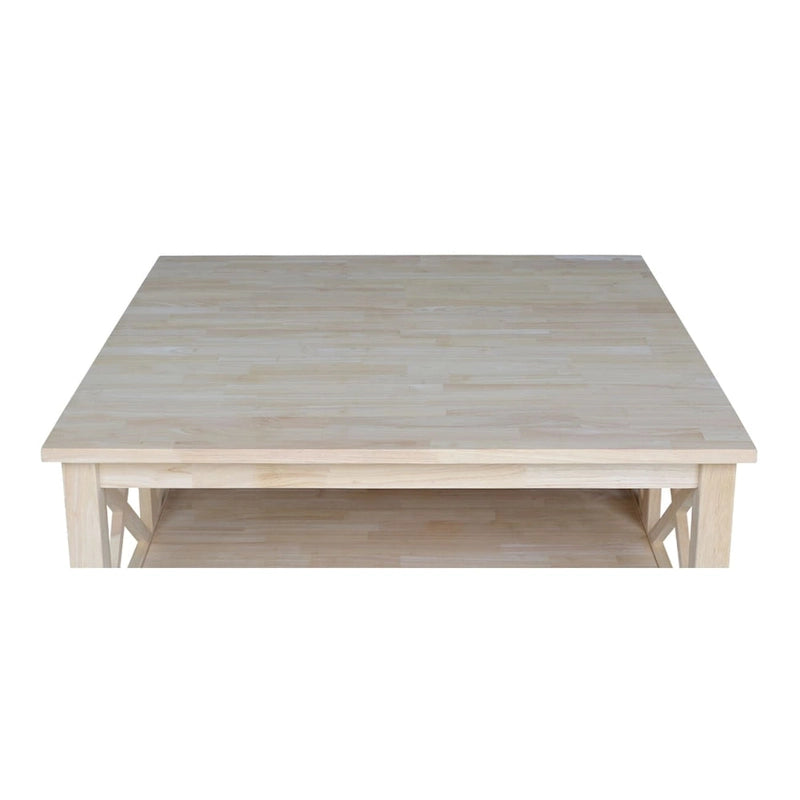 International Concepts Hampton Solid Wood Square Coffee Table - 36 x 36