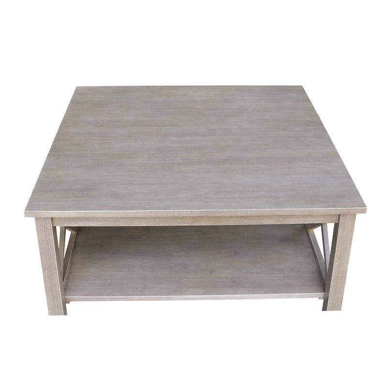 International Concepts Hampton Solid Wood Square Coffee Table - 36 x 36