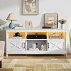 Moasis Farmhouse TV Stand for 65/55TV