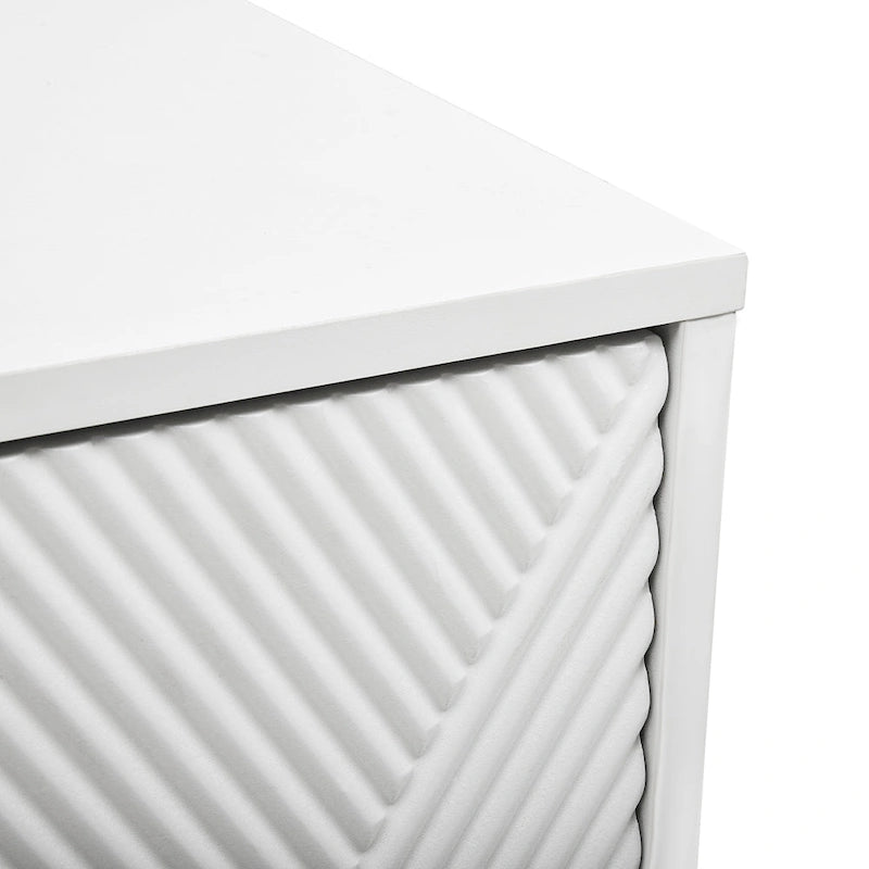 Moasis Modern Wooden 2-door Accent Cabinet