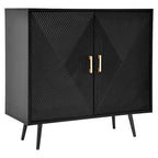 Moasis Modern Wooden 2-door Accent Cabinet