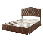 Harper Tufted Upholstered Platform Bed