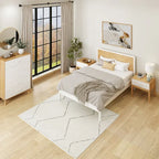 Plank and Beam Duo Queen-Size Bed