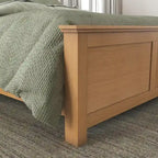 Oak Park Brown Wood Queen Bed, Nightstand and Dresser