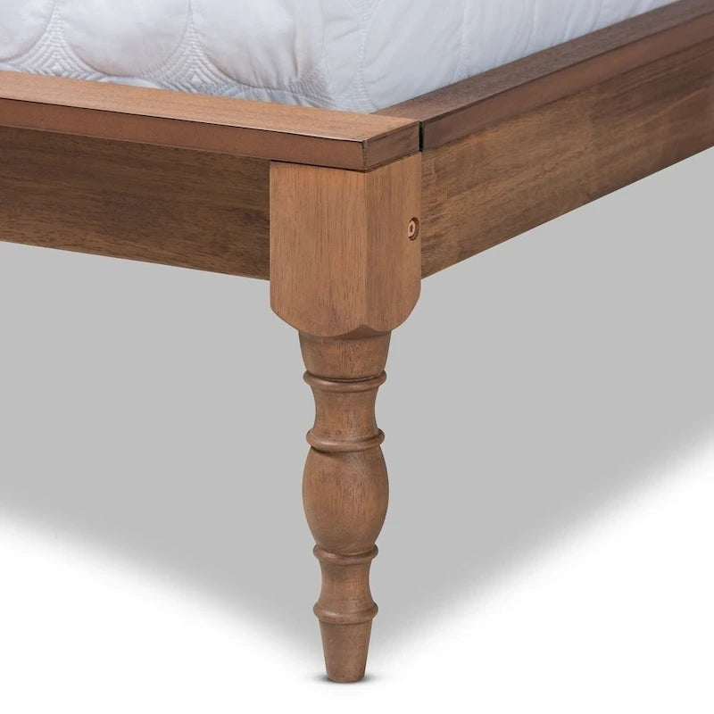 Copper Grove Crasnoe French-inspired Vintage Wood Bed Frame
