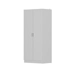 Kerrogee 5-Tier Wardrobe Armoire with 2-Door & Hanging Rod - 31.5L x 15.7W x 70.9H