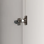 Kerrogee 5-Tier Wardrobe Armoire with 2-Door & Hanging Rod - 31.5L x 15.7W x 70.9H