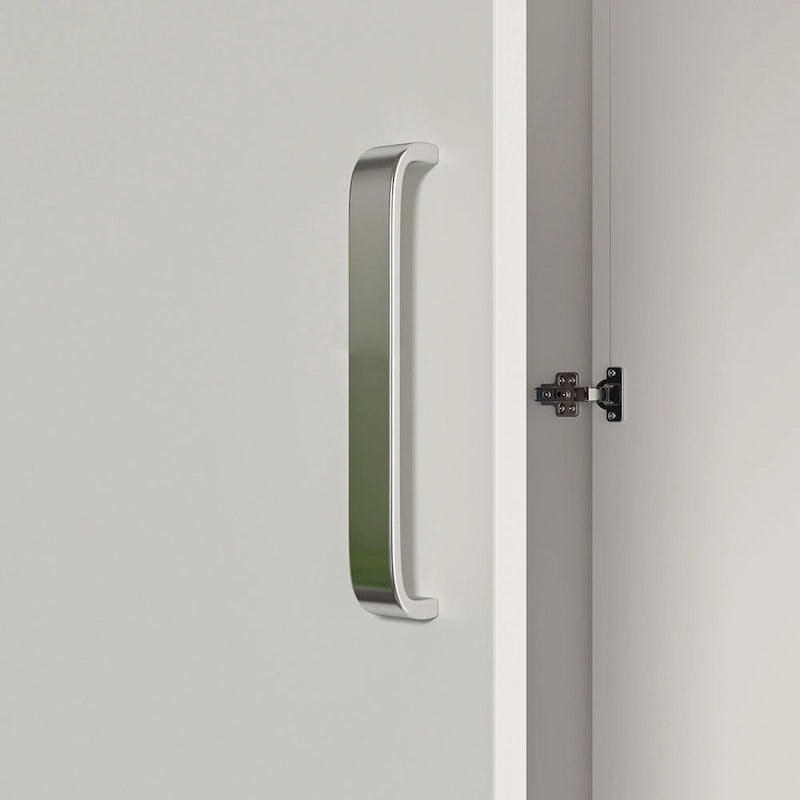 Kerrogee 5-Tier Wardrobe Armoire with 2-Door & Hanging Rod - 31.5L x 15.7W x 70.9H