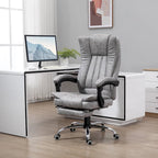 Vinsetto Massage Office Chair with 6 Points, Heated High Back Recliner with Adjustable Height, Swivel Wheels