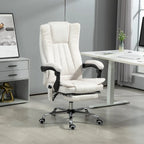 Vinsetto Massage Office Chair with 6 Points, Heated High Back Recliner with Adjustable Height, Swivel Wheels