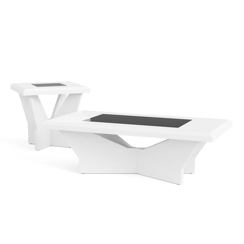 Ameena Contemporary 2-Piece Coffee Table and End Table Set by Furniture of America