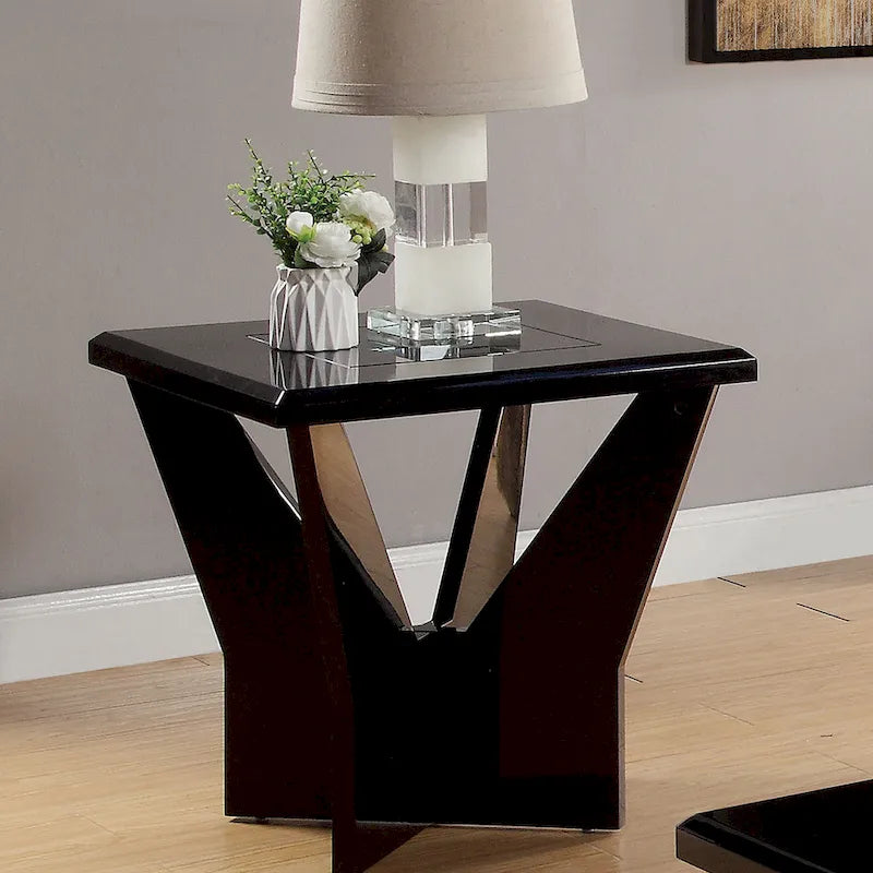 Ameena Contemporary 2-Piece Coffee Table and End Table Set by Furniture of America