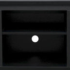 Classic TV Stand for up to 80 TVs-Glass Fronted Doors-Modern Finish - 65W x 16D x 23.625H