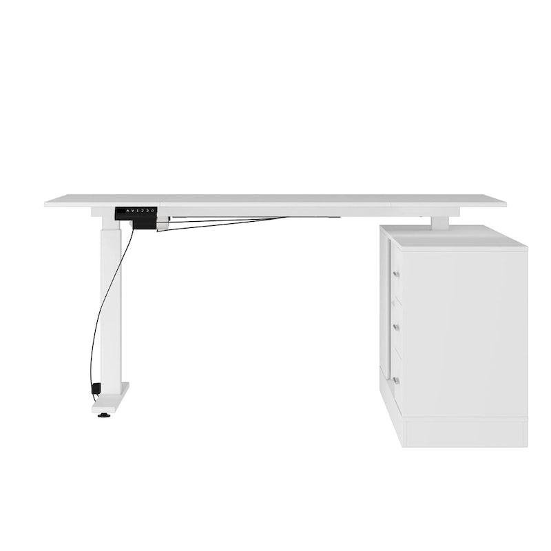 Super-Sized Standing Desk with Electric Lift - 63x31.5PC Desktop