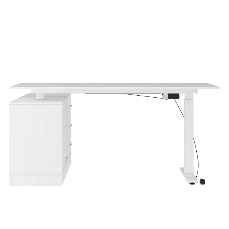 Super-Sized Standing Desk with Electric Lift - 63x31.5PC Desktop