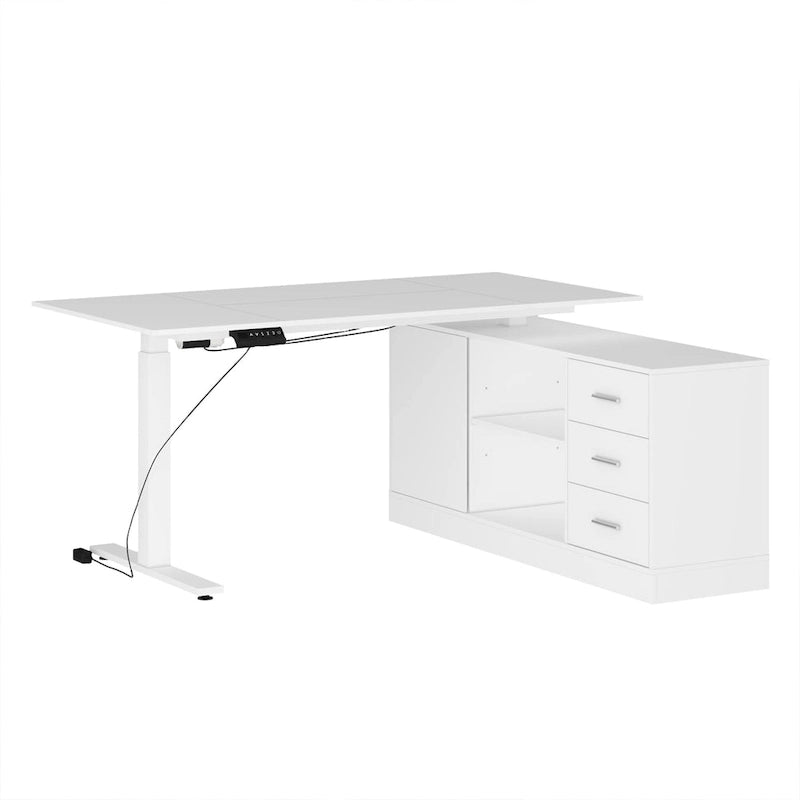 Super-Sized Standing Desk with Electric Lift - 63x31.5PC Desktop