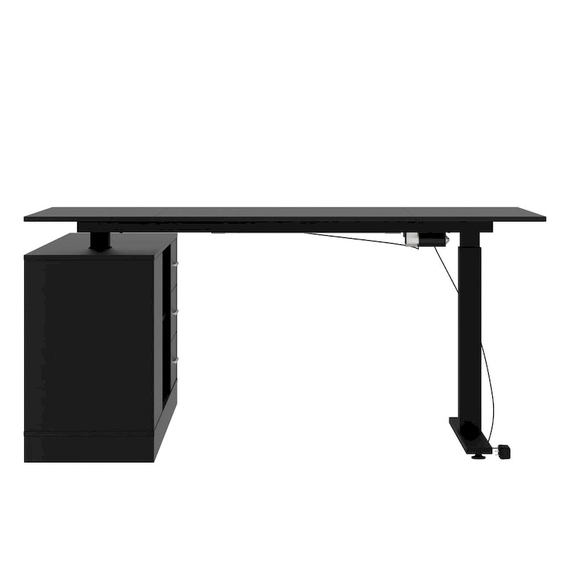 Super-Sized Standing Desk with Electric Lift - 63x31.5PC Desktop