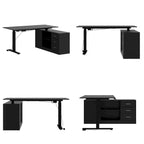Super-Sized Standing Desk with Electric Lift - 63x31.5PC Desktop