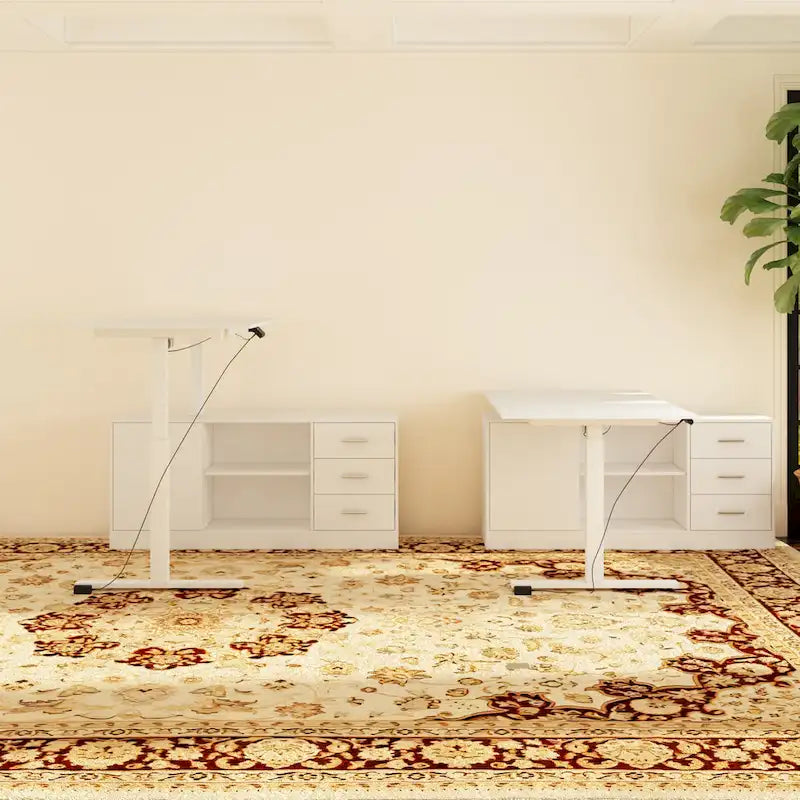 Super-Sized Standing Desk with Electric Lift - 63x31.5PC Desktop