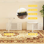 Super-Sized Standing Desk with Electric Lift - 63x31.5PC Desktop