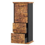 4-Drawer Wood Vertical File Filing Cabinet with Removable Hanging Rod for A4 /Letter Size