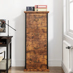 4-Drawer Wood Vertical File Filing Cabinet with Removable Hanging Rod for A4 /Letter Size