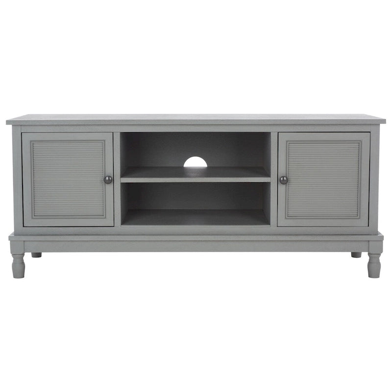 SAFAVIEH Ashlea 2 Door 1 Shelf Media Stand - 47 W x 16 D x 20 H - 47Wx16Dx20H