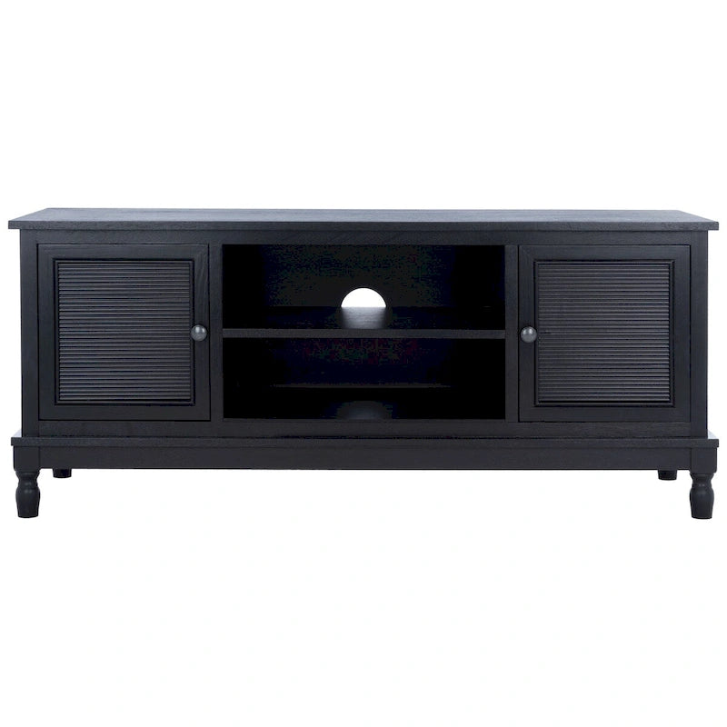 SAFAVIEH Ashlea 2 Door 1 Shelf Media Stand - 47 W x 16 D x 20 H - 47Wx16Dx20H