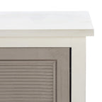 SAFAVIEH Ashlea 2 Door 1 Shelf Media Stand - 47 W x 16 D x 20 H - 47Wx16Dx20H