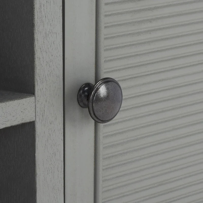 SAFAVIEH Ashlea 2 Door 1 Shelf Media Stand - 47 W x 16 D x 20 H - 47Wx16Dx20H