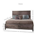 Asher Panel Bed