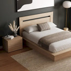 Malibu 3-Piece Bedroom Set with Bed, Headboard, and Nightstand