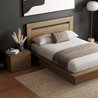 Malibu 3-Piece Bedroom Set with Bed, Headboard, and Nightstand