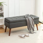 Storage Bench with Storage Bench for Bedroom End of Bed Bench Foot of Bed Bench Entryway Bench Storage Ottoman Bench