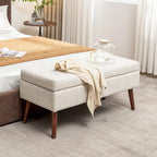 Storage Bench with Storage Bench for Bedroom End of Bed Bench Foot of Bed Bench Entryway Bench Storage Ottoman Bench