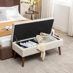 Storage Bench with Storage Bench for Bedroom End of Bed Bench Foot of Bed Bench Entryway Bench Storage Ottoman Bench