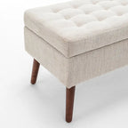 Storage Bench with Storage Bench for Bedroom End of Bed Bench Foot of Bed Bench Entryway Bench Storage Ottoman Bench