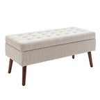 Storage Bench with Storage Bench for Bedroom End of Bed Bench Foot of Bed Bench Entryway Bench Storage Ottoman Bench