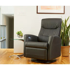 Fjords Oslo Leather Swing Recliner